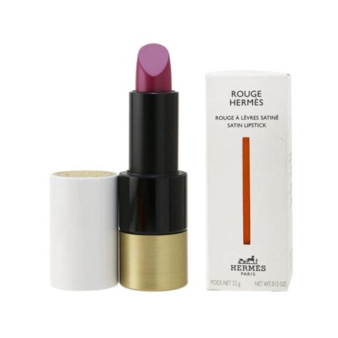 Rouge Hermès, Satin lipstick, Rose Zinzolin 